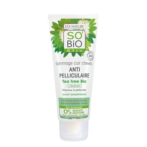 So'Bio Etic Champú anticaspa de árbol del té, 250 ml