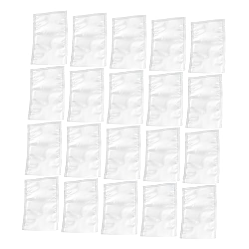 BRIGHTFUFU Food Storage Container Vacuum Sealer Bags (100pcs) Design 15x10cm Microwave Safe Boil Freeze for Sous Vide Cooking