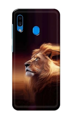 Image of PRINTFIDAA Printed Hard Back Cover Case for Samsung Galaxy A20 | Samsung Galaxy M10s | Samsung Galaxy A30 Back Cover (Danger Lion) -112