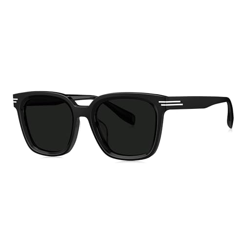 Image of BOLON Unisex Classic Square Polarized UV400 Sunglasses | Exclusive Eyewear Brand of EssilorLuxottica