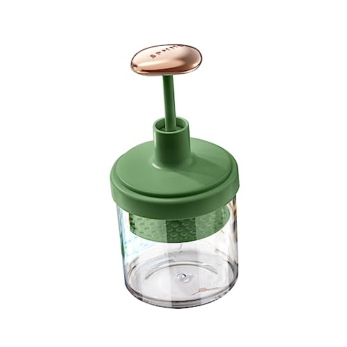 OATIPHO Botella para Limpiador Facial Herramienta de Espumado y Práctica para Jabón y Gel Limpiador para Afeitar y Champú Verde