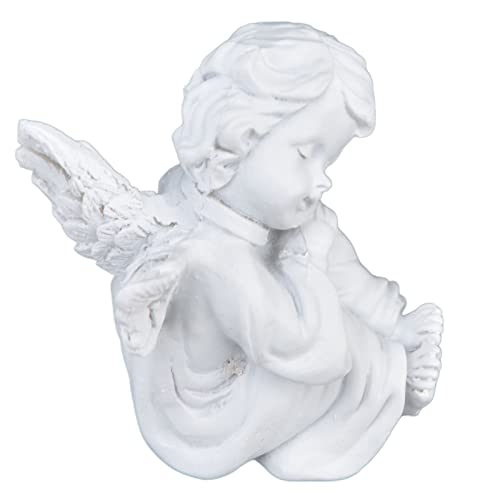 Estatua de Querubín Blanco para Decoración miniatura 6