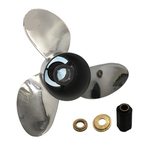 Image of Ship Outboard Propeller 16X18.5 for 150-300HP Stainless Steel 15 Tooth Splines Outlet Boat Parts 99105-00800-18P