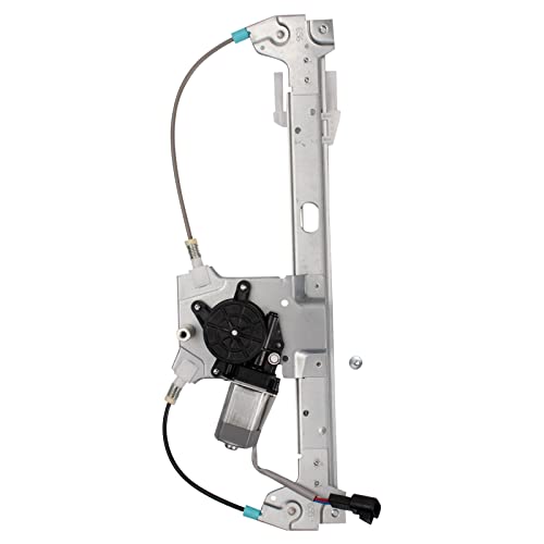 Image of TRQ Rear Right Power Window Regulator & Motor Assembly Passenger Side Compatible with 2005-2009 Buick Lacrosse