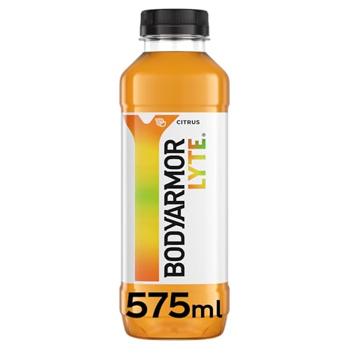 BODYARMOR Lyte Citrus, Bebida Hidratante Sabor Cítrico con Electrolitos, 575 ml