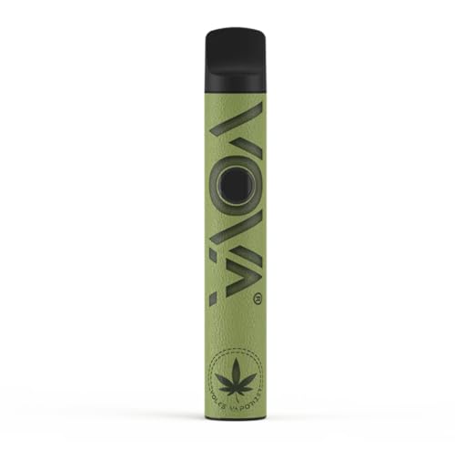 Vaporizador Vova para Hierbas Secas Portátil con 2 Niveles de Temperatura, Calentamiento Rápido, Batería Recargable USB-C (Verde)