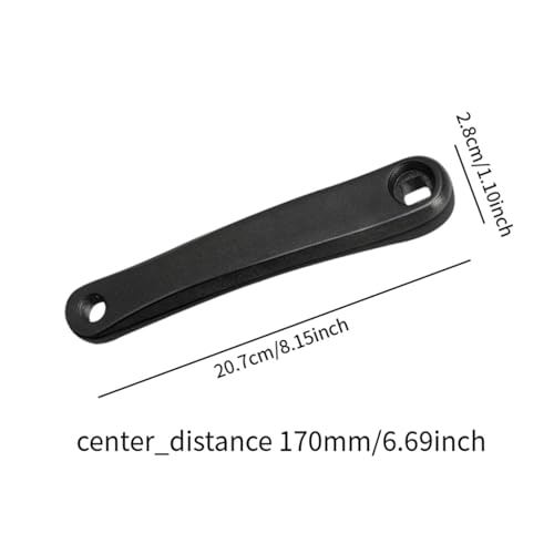 Image of Bicycle Left Hand Crank Arm for Folding Bikes Road Bikes Fixed Gear Bicycles Square Hole|1X Bike Crank Arm|Cranksets| Cranksets| Bicycle Components & Parts | Cycling |Sporting Goods