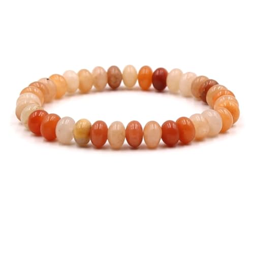 Bracelet agate marine en pierre naturelle et perles cylindres haut de gamme