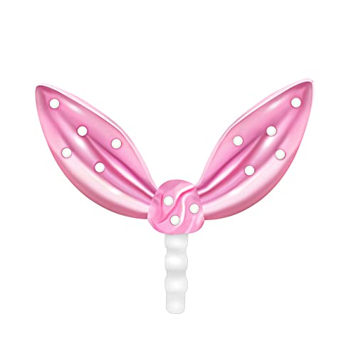 'Andante Bouchons de protection pour Earphones femelle Jack anti-poussière "Noeud (Rose) pour les smartphones tablettes Lecteur MP3 Cover