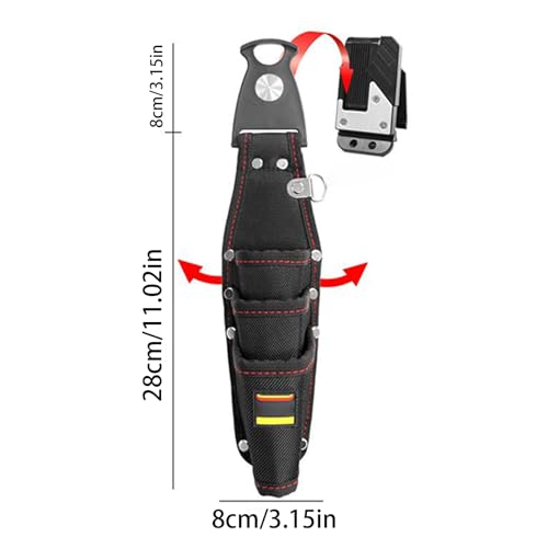 Pochette à outils ceinture : la finition robuste pour les artisans