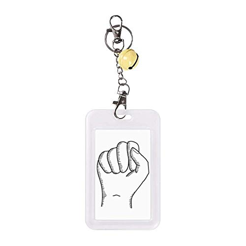 Étui de protection pour carte de crédit anti-rayures au motif ligne gestuelle