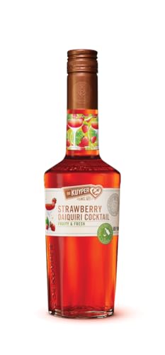 De Kuyper Strawberry Daiquiri Ready-To-Drink Getränke-Mix für 4 servierfertige Cocktails 14.5% Vol (1 x 0.5l)