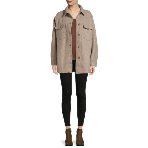 No Boundaries Juniors' Ribbed Cami(Hot Chocolate-L)2