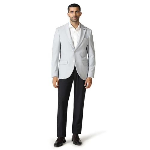 Image of Blackberrys Men's Textured Slim Fit Blazer