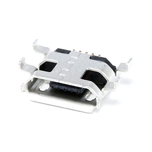 100PCS Micro USB Connector Socket 5 Pin 5P MINIUSB SMD DIP Female Connector