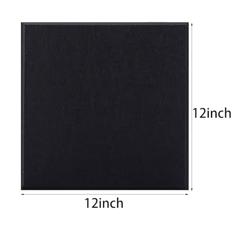 Paneles de absorción acústica autoadhesivos, panel de insonorización de alta densidad para paredes, ideal para estudios de grabación, salas de juegos y oficinas miniatura 2