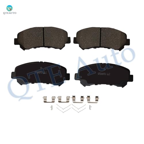 Image of PM Auto Front Rear Brake Pads Replacement For 2008-2013 Nissan Rogue, Set of 8 Ceramic Brakes Pads