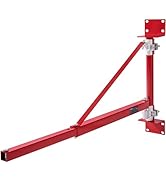 VEVOR Wall Mount Jib Crane, 660 lbs Max Load Capacity Electric Scaffolding Lift, Electric Hoist H...