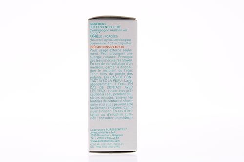 Aceite esencial orgánico Palmarosa Puressentiel 10 ml miniatura 5