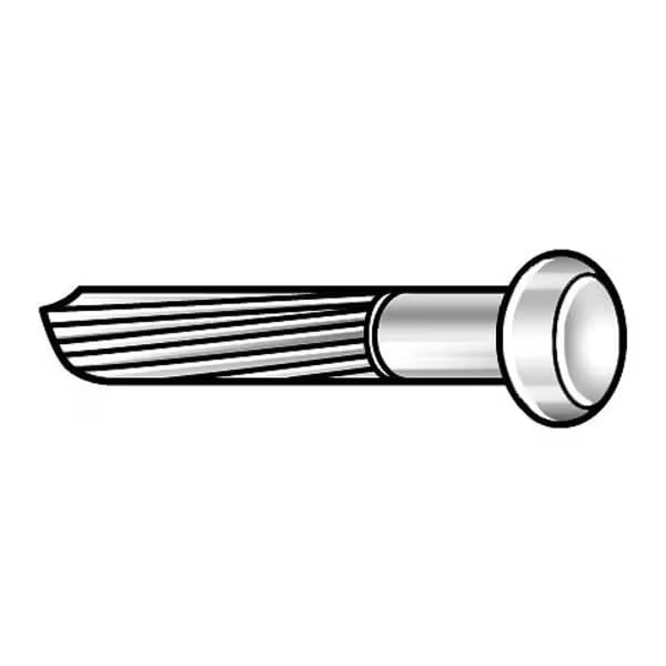 Masonry Nail, Fluted, 1 1/2 L, PK129, Mfr: 4NFA4-A