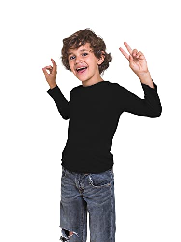 67% Off 4-Pack Boys Cotton Long Sleeve Tees - Now $9.00