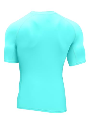 Custom Men’s Short Sleeve Rash Guard Surf Shirt – UPF Sun Protection Swim & Beach Top, Personalized4