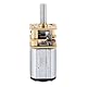 Goshyda Getriebemotor, N20 DC3V 6V 12V 50-2000 U/min Drehzahlminderungsgetriebe Gleichstrommotor mit Metallgetriebe