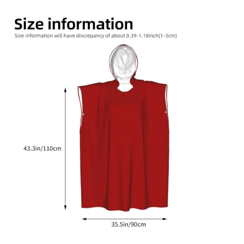 Poncho surf microfibre pour se changer à la plage en été facilement