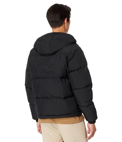 Lacoste Men's Solid Full Zip Puffer Parka Jacket2
