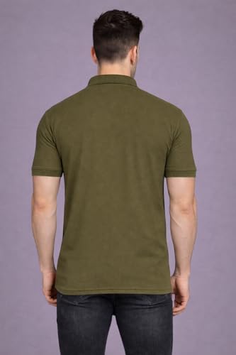 Image of Men Regular fit Polo Neck T Shirt||Casual Wear ||Half Sleeve Tshirt for Men