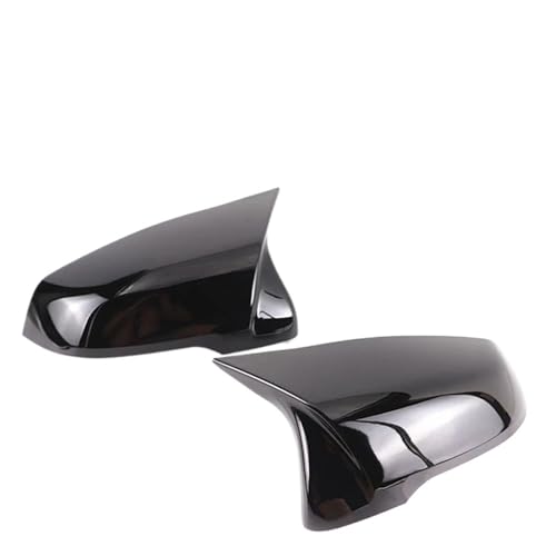 Coque de rétroviseur noir en fibre de carbone style sport pour BMW X1 F48 et Z4 G39