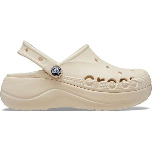 Crocs Baya Platform Clog 38 39 EU Winter White