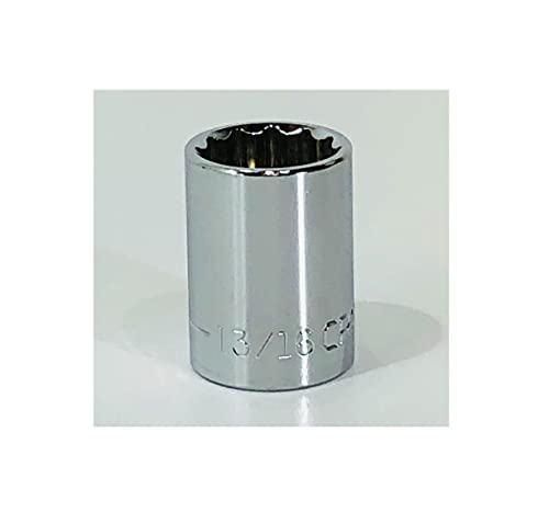 Craftsman 13/16'' SAE/Standard 1/2'' Drive 12 Point Socket - 47511 (Bulk Packaged) One Size