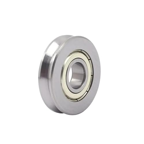 Roues de mélange redresseuses type poulie en U V6202 galet de guidage de câble 15x35mm