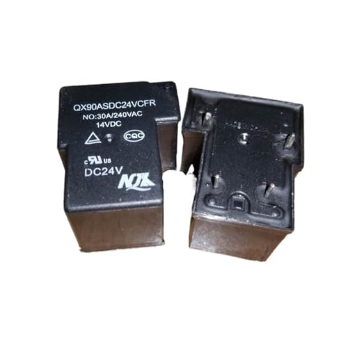 Relé QX90ASDC24VCFR T90-1A-4P-24V-30A interruptor electromecánico de 4 pines DC 2