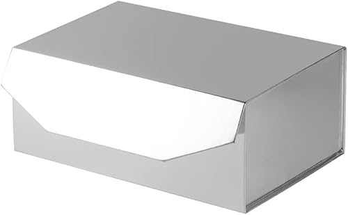 Vista 139 de 5 cajas de regalo de color oro rosa de 9.5 x 7 x 4 pulgadas con tapas para regalos, caja de regalo magnética, pequeñas cajas de regalo