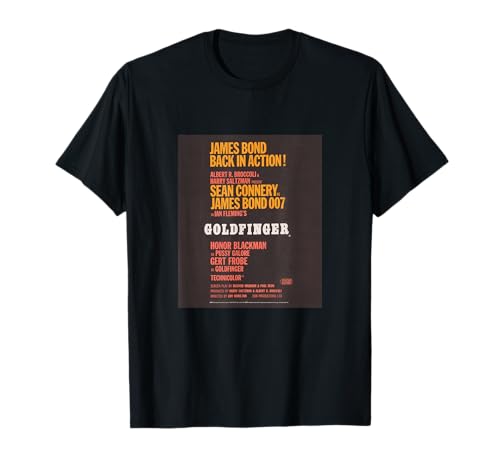 Photo de James Bond 007 Goldfinger T-Shirt