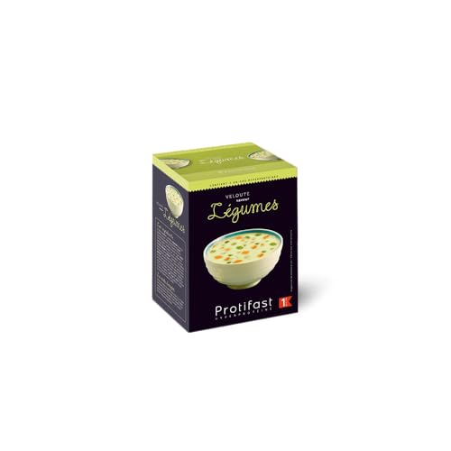 Protifast - Proteína De Veloute (7 X 28g) - Sopas - 18 g de proteínas por sobre - Verduras