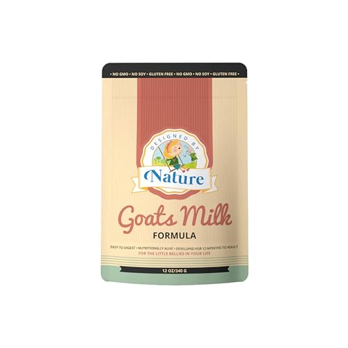 Goat Milk Formula - MADE IN THE USA - Easy to Digest All Life Stages Formula (12 months and above) - Hypoallergenic - Non-GMO, Gluten FREE, Soy FREE, Heavy Metal FREE, Pesticides and Chemical FREE - Gentle on Sensitive Tummies - Natural Whole Ingredients.