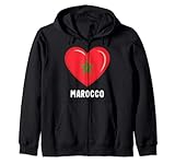 Maglietta Bandiera del Marocco