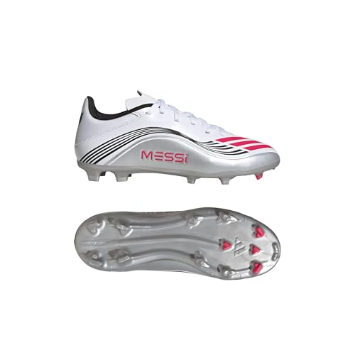 Botas de fútbol infantiles adidas F50 para césped natural seco y terrenos múltiples 5