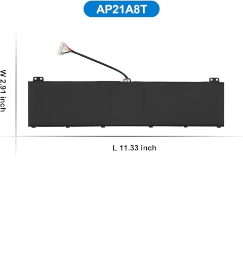 Image of AP21A8T Laptop Battery Compatible for Acer Predator Helios 300 PH317-56-78LY PH317-56-78SM PH315-55-72EA PH315-55-770K PH315-55-78L7 PH315-55-965Z Nitro 5 AN517-55-78KU 713K Series AP21A5T AP21A7T