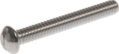 Vis à tête ronde en acier inoxydable Hillman 825114 pour fixation durable