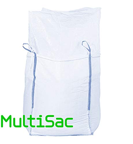 MULTISAC. Big Bag 50x50x50cms Laminado. FIBC 500 KG Camisa y Fondo Plano.