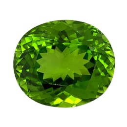 Peridot Stone Original 15.25 Carat Certified Superfine AAA+++ Quality for Men and Women's-image-9