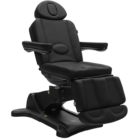 SKINACT Malibu Electric Medical Spa Treatment Table Black Cover
