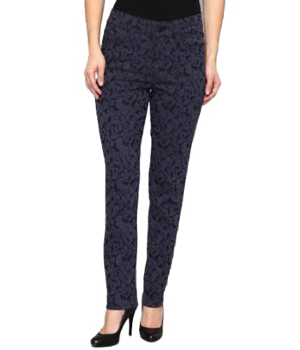 NYDJ Women's Petite Jade Legging Jacquard Jeans