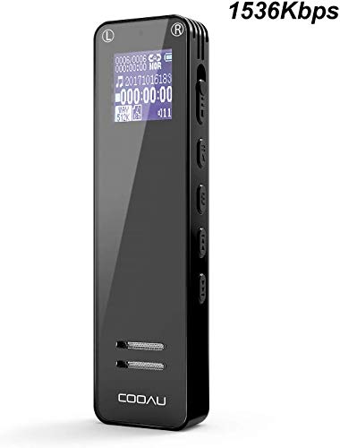 Atto Digital TileREC - Mini Registratore Vocale 64GB - 1145 Ore - 5mm Spessore - Il Più Piatto Al Mondo