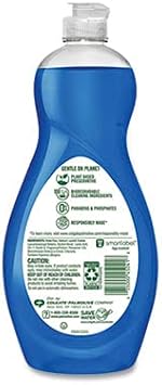 Palmolive 45041 Dishwashing Liquid, Unscented, 20 oz Bottle, 9/Carton