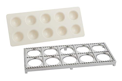 Fante's 43806 Grandma Luisa's Jumbo Ravioli Maker, Aluminum/Plastic #TOP7